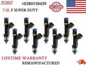 0280158439 Ford Genuine 8x Fuel Injectors For 2020-2023 F250 F350 F450 F550 7.3l Super Duty