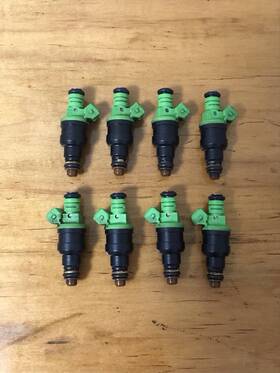 280150558 Ford 99-04 Lightning Bosch 42lb Fuel Injectors Green Top Ev1 440cc Foxbody Mustang