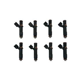 5c3z9f593da Ford Fuel Injector Set Of 4 Lincoln 5.4l 3v 2005 Bench Tested Oem