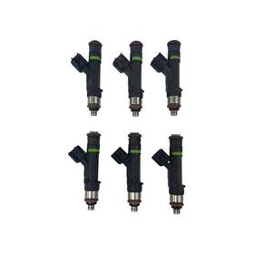 Ford 6e5z9f593aa Fuel Injector Lincoln Mercury 3.0l 06-09 Set Of 6 Bench Tested 6e5e9f593a5b