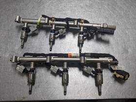 Bl3e9f797ed Ford Fuel Injectors Set With Rail From 2015 Expedition 3.5 Turbo