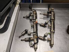 Bl3e9f797ek Ford Fuel Injectors Set With Rail For 11-16 F-150 3.5