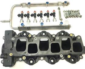 Ct4e-9j447-aa Ford 3.5 Na - Lower Fuel Injection Manifold Injectors Oem Used Free Shipping Ct4e-9j447-aa Ford 3.5 Na - Lower Fuel Injection Manifold Injectors Oem Used Free Shipping