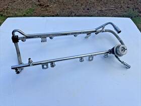 F4te-950926-ab Ford 92-96 F150 Bronco 5.0 Fuel Injector Rail Hard Line Oem F250 93-94-95 F4te-950926-ab Ford 92-96 F150 Bronco 5.0 Fuel Injector Rail Hard Line Oem F250 93-94-95