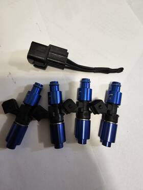 Is126-1650h Fuel Injector Clinic Fic 1650cc Injectors For 1990-1999 Mitsubishi Eclipse 4g63 Dsm