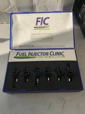 Is232-0660h-sp Fuel Injector Clinic 660cc Fic Set For Jeep 3.6l V6 High-z