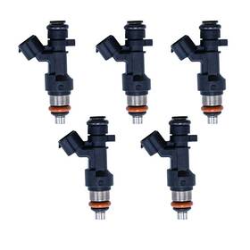 Fuelinjector-shop 82lb/hr 5 X 850cc 82lb Fuel Injectors Fit 09-10 Ford Focus Mk2 Rs St225 E85 Highz Turbo