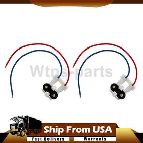 Aceszfz20251017-842 Gb 2x Fuel Injector Connector For 1987 1988 Chevrolet R20 5.7l