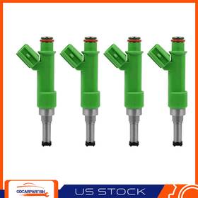 Gdcarpartsin Gdcar1506701802s01 4 Fuel Injectors For 2009-2012 Toyota Highlander 2.7l L4 Rav4 2.5l