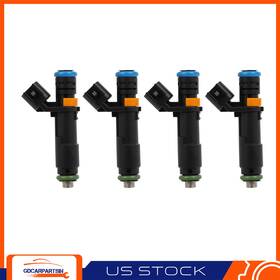 Gd154940car Gdcrapartsin 4pcs Fuel Injectors For Jeep Cherokee 2014 2015 2016 L4 2.4l Fj1233