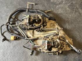 General Motors 17074125 Corvette Tbi Plate With Throttle Bodies 17082052 And 17082053 Harness
