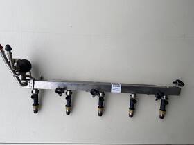 959208 General Motors New Oem Fuel Rail With 5- Injectors Harness And Pressure Regulator Gm 3.5l