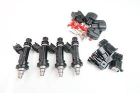 D23.11.14.4 Genuine Bosch X4 300cc Honda Del Sol D15b7 Fuel Injectors Plug And Play Upgrade 1992-1995 Model