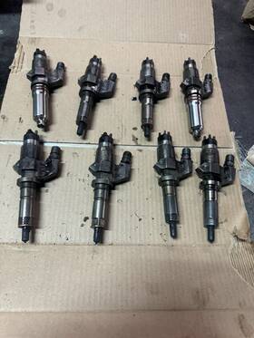 495-20106 Gm Used 2001-2004 Chevy/gmc Duramax Turbo Diesel 6.6l Set Of 8 Lb7 Injectors