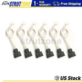 Strut240328066140 Handy Pack 6x Fuel Injector Connector For 1988-1988 Ford Aerostar