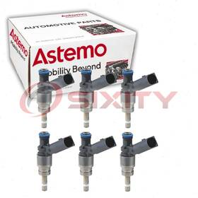 Sx-0082 Hitachi Automotive 6 Pc Fuel Injectors For 2006-2009 Audi A6 3.2l V6 Air Delivery Hd