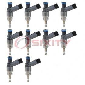 Hitachi Automotive Sx-0145 10 Pc Fuel Injectors For 2007-2011 Audi S6 5.2l V10 Air Delivery Zx