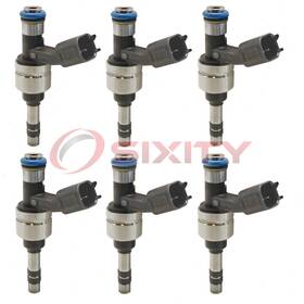 Sx-0172 Hitachi Automotive 6 Pc Fuel Injectors For 2010 Buick Lacrosse 3.0l V6 Air Delivery On