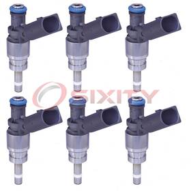 Sx-0239 Hitachi Automotive 6 Pc Fuel Injectors For 2012-2016 Cadillac Srx 3.6l V6 Air Delivery Mp