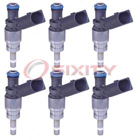 Sx-0261 Hitachi Automotive 6 Pc Fuel Injectors For 2012-2015 Chevrolet Camaro 3.6l V6 Air Nz