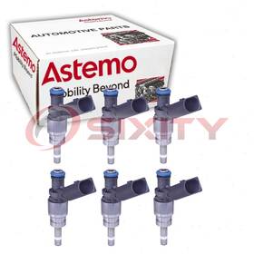 Sx-0276 Hitachi Automotive 6 Pc Fuel Injectors For 2012 Chevrolet Captiva Sport 3.0l V6 Air Rd