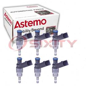 Sx-0432 Hitachi Automotive 6 Pc Fuel Injectors For 2018 Chevrolet Traverse 3.6l V6 Air Delivery Hz