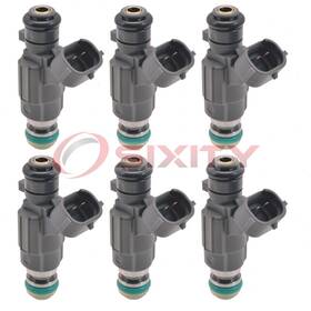 Sx-1081 Hitachi Automotive 6 Pc Fuel Injectors For 2003-2004 Infiniti G35 3.5l V6 Air Delivery Vm