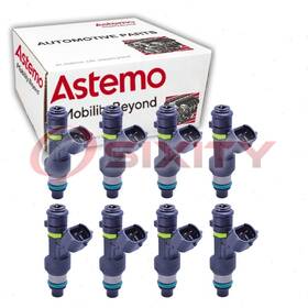Sx-1227 Hitachi Automotive 8 Pc Fuel Injectors For 2003-2010 Infiniti M45 4.5l V8 Air Delivery Wl