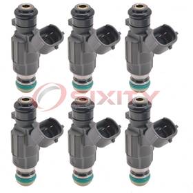 Sx-1400 Hitachi Automotive 6 Pc Fuel Injectors For 2001-2003 Infiniti Qx4 3.5l V6 Air Delivery Mr