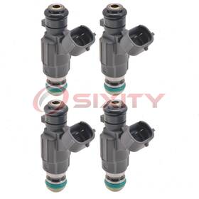 Sx-2374 Hitachi Automotive 4 Pc Fuel Injectors For 2002-2007 Nissan Urvan 2.4l L4 Air Delivery Pj