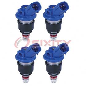 Sx-2540 Hitachi Automotive 4 Pc Fuel Injectors For 2005-2007 Subaru Legacy 2.5l H4 Air Delivery Yu