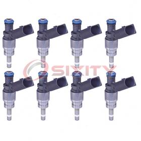 Sx-3479 Hitachi Automotive 8 Pc Fuel Injectors For 2007-2009 Volkswagen Touareg 4.2l V8 Air Hr