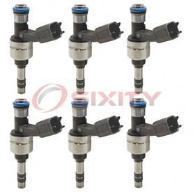 Sx-9574 Hitachi Automotive 6 Pc Fuel Injectors For 2011 Chevrolet Captiva Sport 3.0l V6 Air Yo