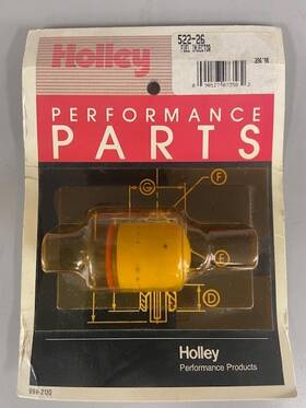 522-16 Holley 522-26 Fuel Injector