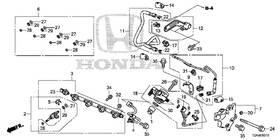 06160-5a2-305 Honda Genuine Injector Kit Fuel