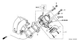 16400-raa-a52 Honda Genuine Body Assembly Throttle Gyf1a