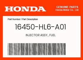 16450-k99-a01 Honda Genuine Injector Assy. Fuel -