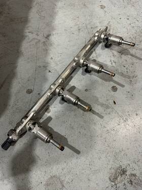 164505a2a01 Honda Fuel Injectors Set With Rail From 2015 Cr-v 2.4
