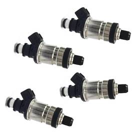 Honda 617906290819 Oem Set Of 4 Fuel Injectors For 96 97 98 99 00 Civic Ex Hx D16y8 V-tec 1.6