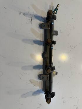 R44a592-676574 Honda 2009-2014 Acura Tsx 08-12 Accord 2.4l 4 Cylinder Fuel Injectors And Rail K24z3 Oem