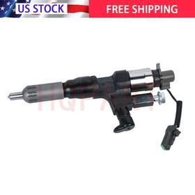 Hqpart 095000-8090 095000-8092 23670-e0392 Fits Hino Kobelco Engine 1pcs Fuel Injector
