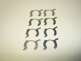 Hr&h 18-1104 Tuned Port Injection Fuel Injector Retainer Clips Set Of 8 For Firebird Formula