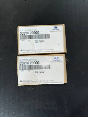 35310-23900 Hyundai Single Unit Denso Fuel Injector Kia / Genuine Oem