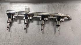 353502e520 Hyundai Fuel Injectors Set With Rail From 2017 Elantra 2.0