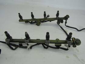 17522-eh00a Infiniti 17521eh00a 2006-2010 M45 8cyl Engine Fuel Injector Rail With Injectors