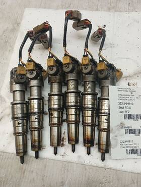 International 322.ihhb10 2010 Dt466 Fuel Injectors Set Of 6 12412285