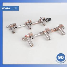 Fx23-9g802-ac Jaguar 010144699155 13-21 X761 F-pace Lr4 3.0 Aj126s Engine Fuel Injection Rail Set Oem 77k