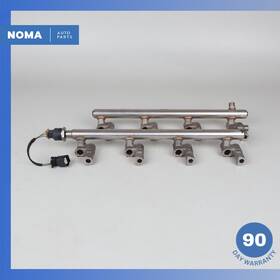 9w83-98659-bd Jaguar 0261555079 10-16 X150 Xk Xf 5.0l V8 Aj133 Fuel Petrol Rail Manifold Set Oem