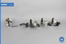 1r8e9j447ae Jaguar 01-02 S-type X202 3.0l V6 Fuel Motor Injection Rail With Injector Oem