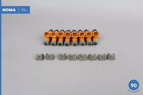 2w939f593aa Jaguar 03-09 X204 S-type Xj8 4.2l N/a Fuel Injector Set Of 8 Oem